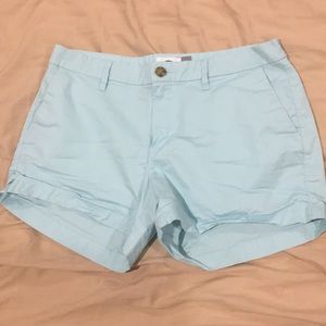 Blue Casual Shorts